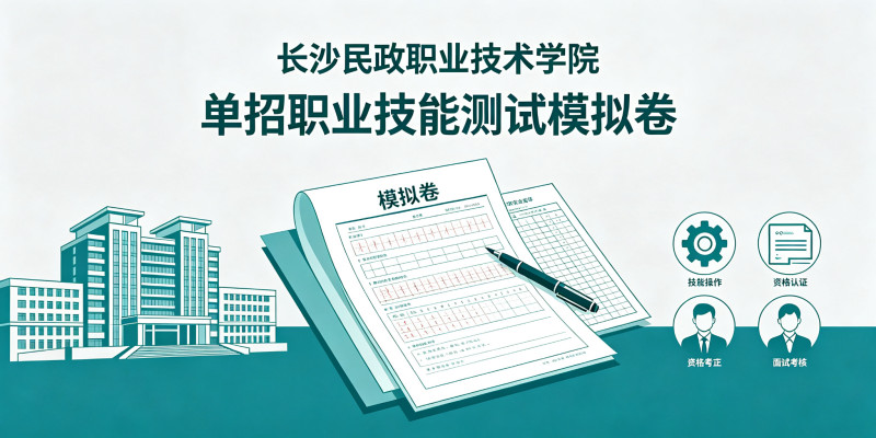 长沙民政职院单招技能测试模拟卷 长沙民政职院单招技能测试模拟卷